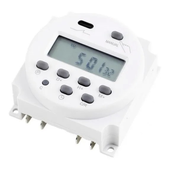 Timer Temporizador Programador Digital Lcd 16a Painel 220v