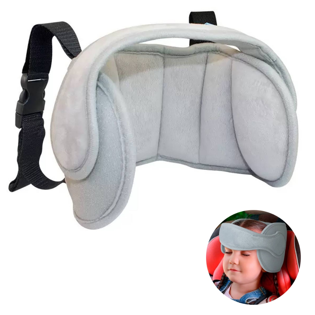 Apoio De Cabeça Para Cadeirinhas De Crianças Suporte Proteção Ajustável Infantil Bebê em Oferta na Shopee