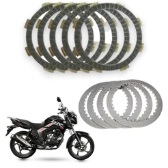Disco De Embreagem + Separadores Haojue Dk160 Dk 160 (9pçs)