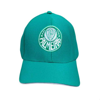 BONÉ DO PALMEIRAS VERDE ABA CURVA - BORDADO em Oferta na Shopee