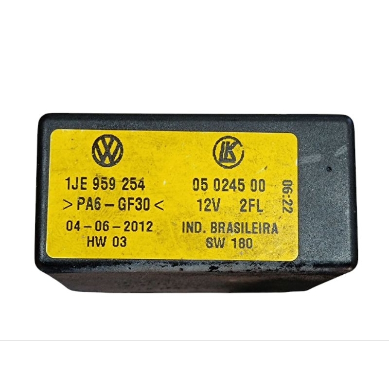 Módulo Relé Retrovisor Elétrico GOL POLO FOX Cód: 1JE959254 (USADO)