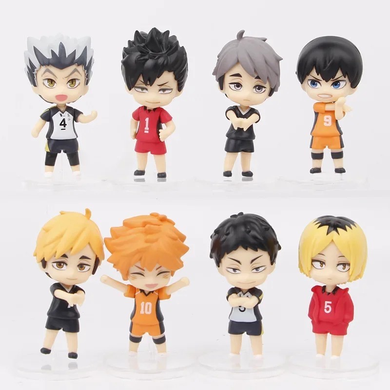 Action Figure miniatura Anime Haikyu!!