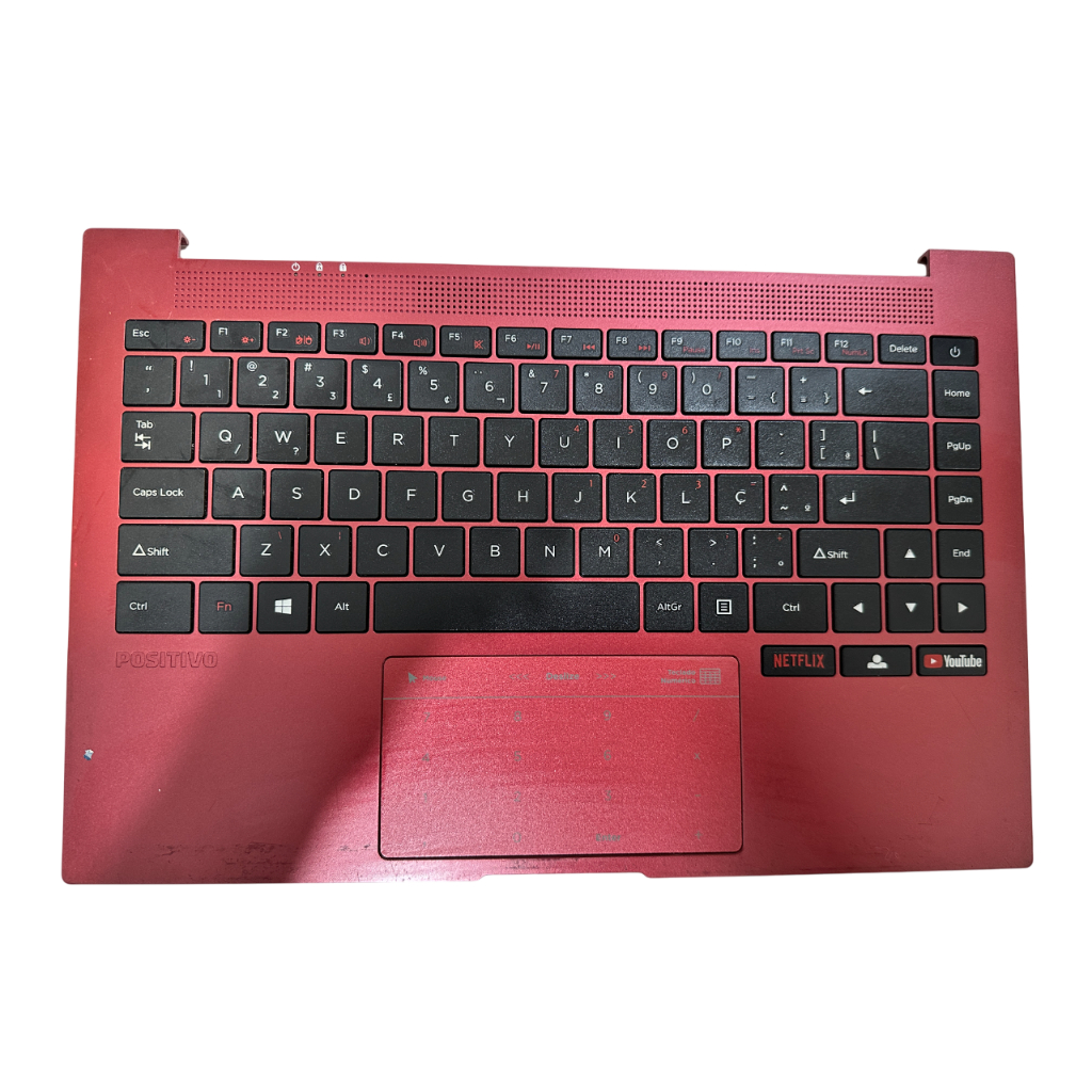 Carcaça Teclado E Touchpad Positivo Motion Q464b Q232b