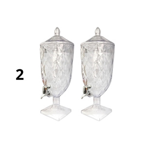 Suqueira KITS de 2, 3, 4 e 6 quantidades Jarra em Acrìlico Cristal Diamond 4,5 L p/Bebidas em Oferta na Shopee
