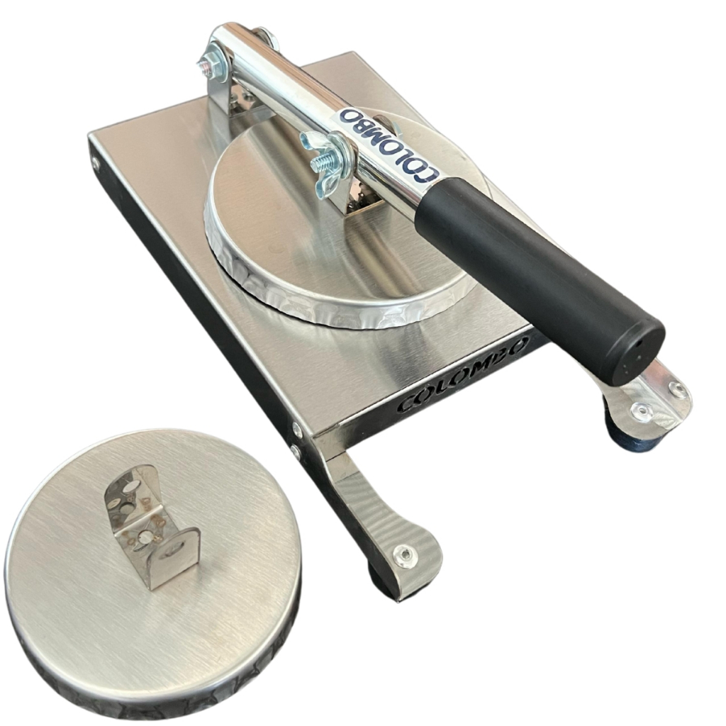 Modelador E Moldador De Hamburguer Inox ou Carbono De 11cm E 13cm Luxo em Oferta na Shopee