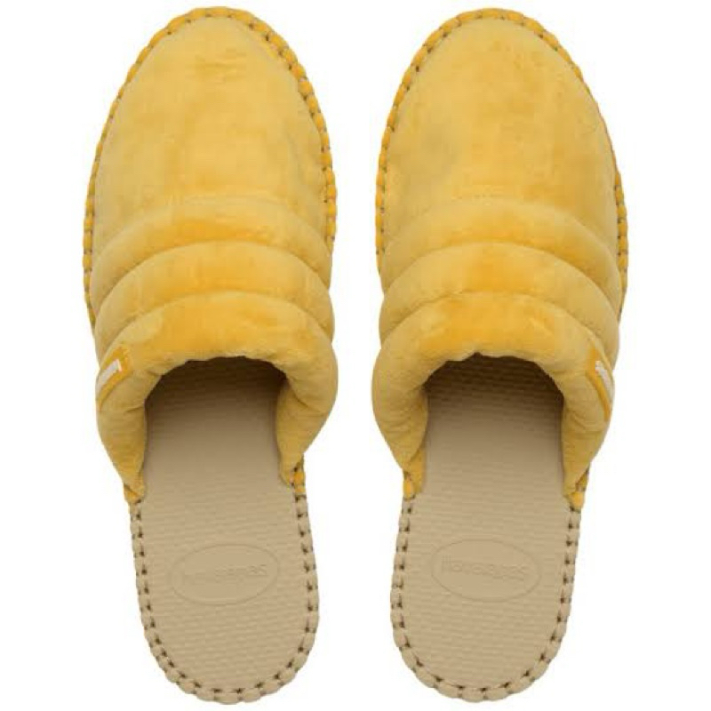 Alpargatas mule gomos fur