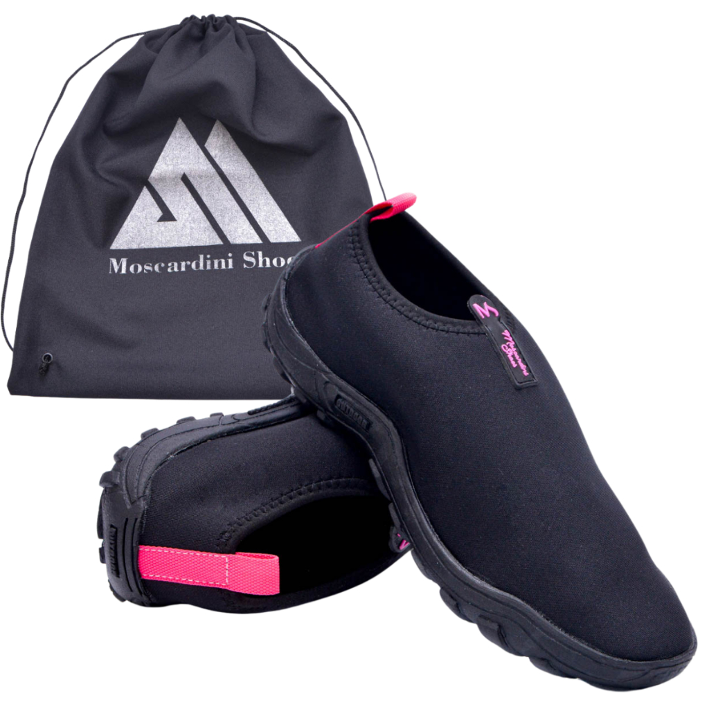 Kit Sapatilha Neoprene Aquática + Bag, Sola Tratorada, Antiderrapante, Leve Resistente e Confortavel