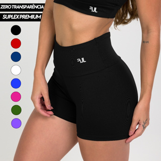 Short Fitness ZERO TRANSPARÊNCIA Feminino Corrida Suplex Premium Academia Treino Musculação Crossfit em Oferta na Shopee
