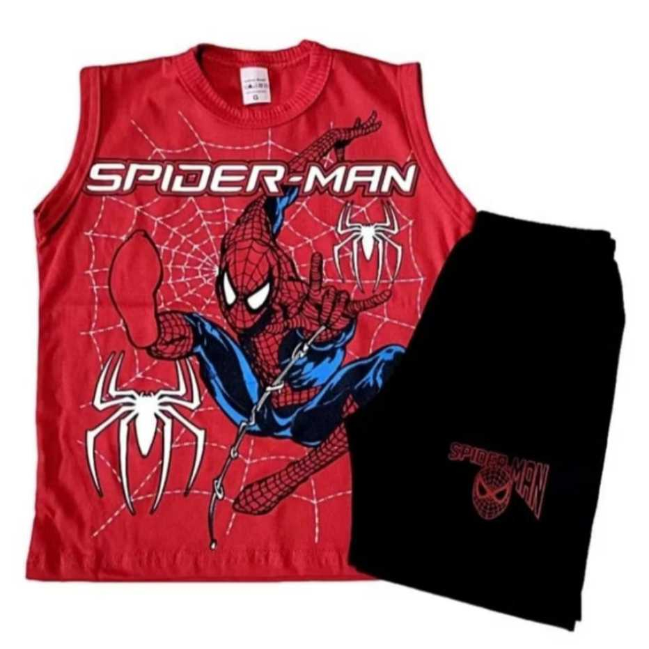 Roupa Homem Aranha Infantil Conjunto em Oferta na Shopee
