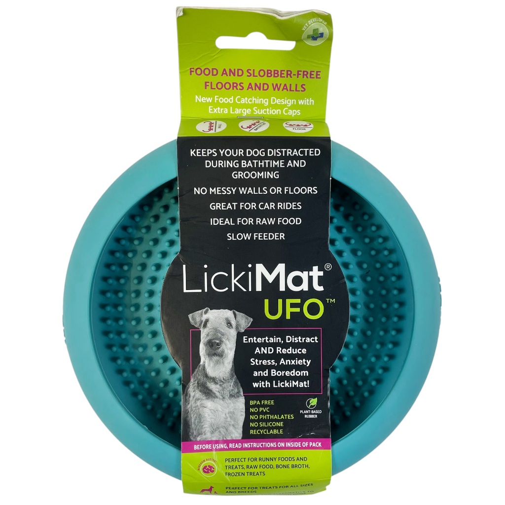 Tapete De Lamber Com Ventosa Lickimat Ufo Para Cachorro M