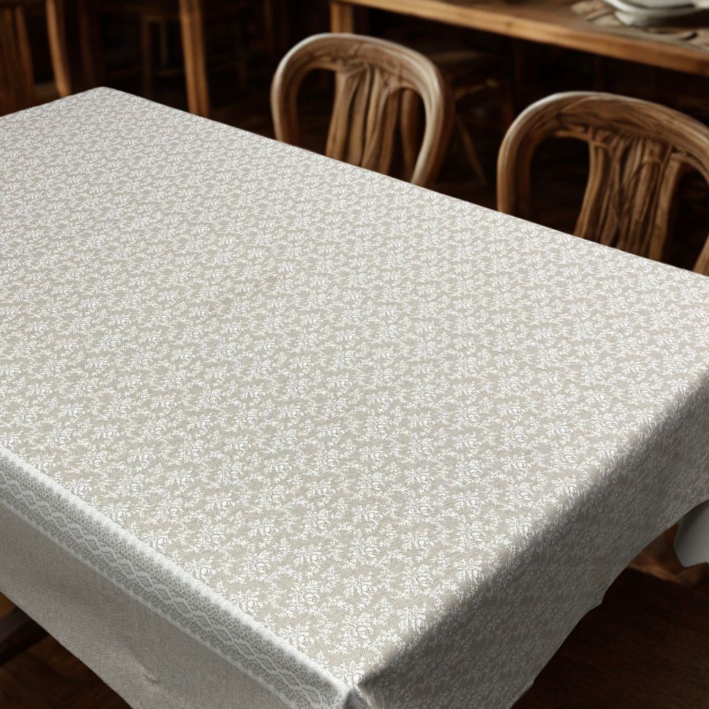 Toalha de Mesa Soft Touch 6 ou 8 Lugares · Estampas Variadas térmica impermeável Kapazi