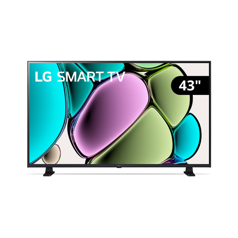 Smart TV LG 43" Full HD 43LR671C0SA, Processador a5 Ger6 AI, Alexa integrada, LG Channels, webOS 23 - Home Appliances