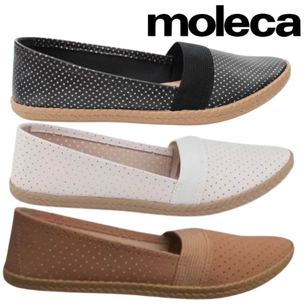 Sapatilha Moleca Nobuck Feminina Microfuros Respirável | Lançamento 2025 | Original Moleca!