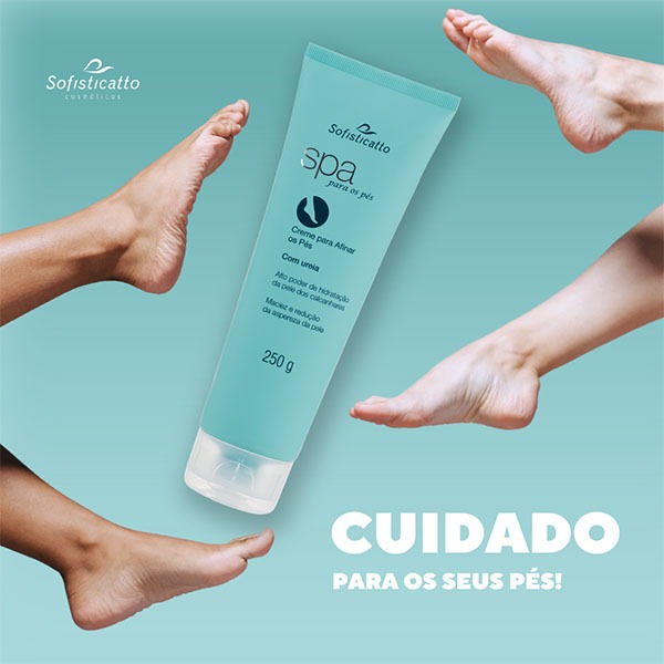 Creme SPA Para AFINAR OS PÉS 250g SOFISTICATTO — imagem 2 de 2