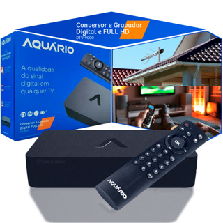 Conversor Gravador Digital Smart Full HD Com HDMI  Aquário DTV-9000 Compatível com TVs Antigas em Oferta na Shopee