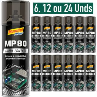 Kit Limpa Contato Elétrico em Spray c/ 300ml MUNDIAL PRIME