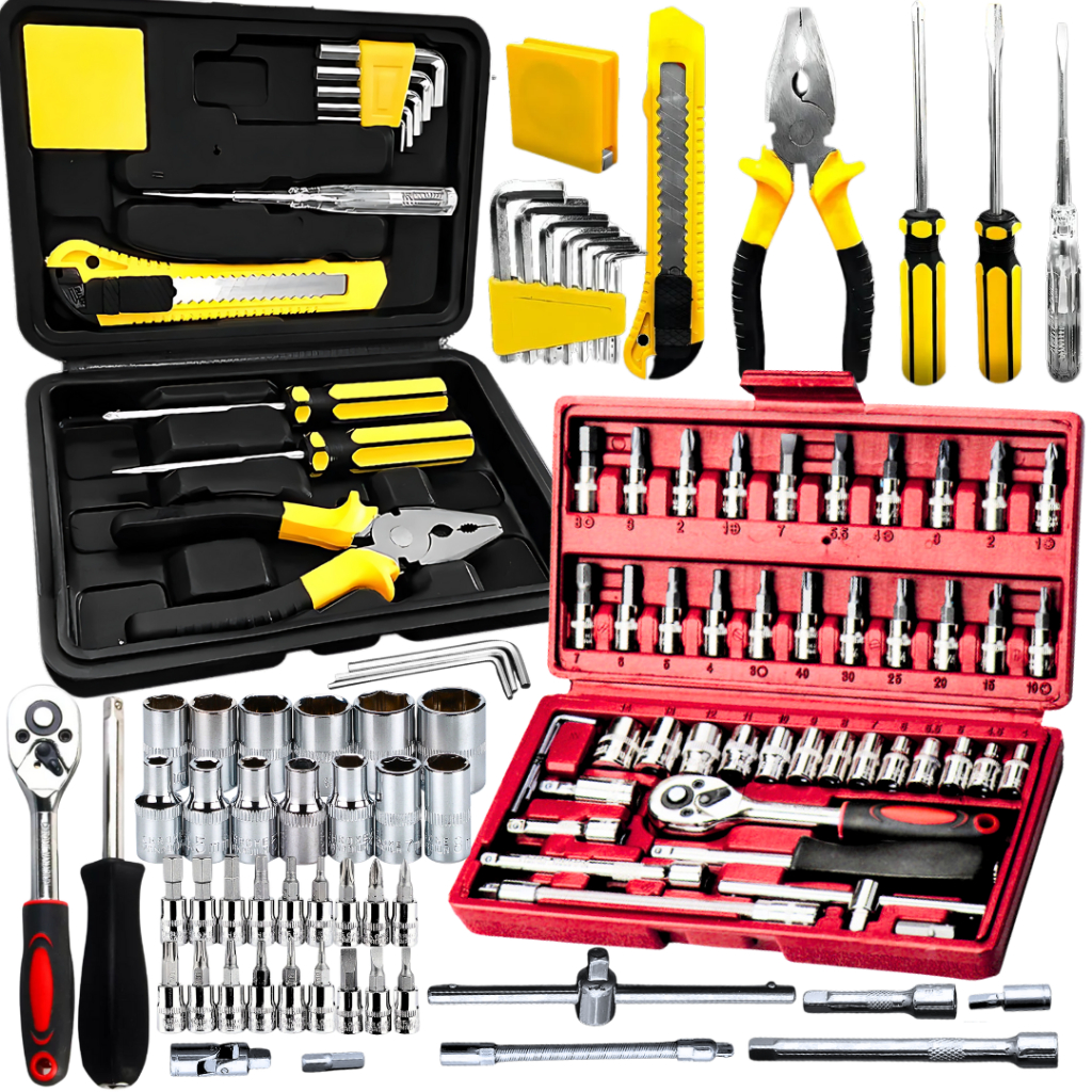 Jogo de Ferramentas Kit De Ferramentas 57 Peças Jogo de Chaves Jogo de Soquete Snel Ferramentas