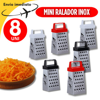 Kit 08 Peças Mini Ralador Inox Ralador Multifuncional Mini Ralador Lembrancinha Ultensilios De Cozinha Variáveis Inox