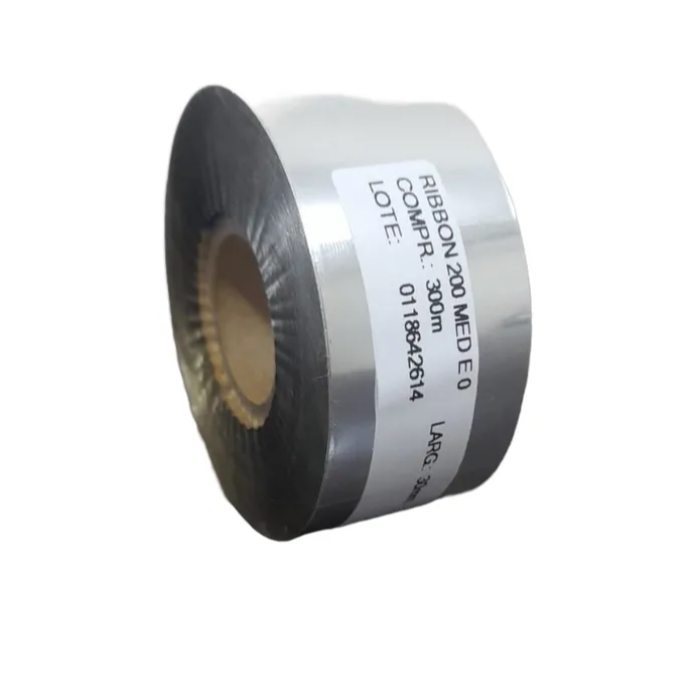 Ribbon Dourado Metalizado Misto P/ Fita De Cetim 30mm X 300m