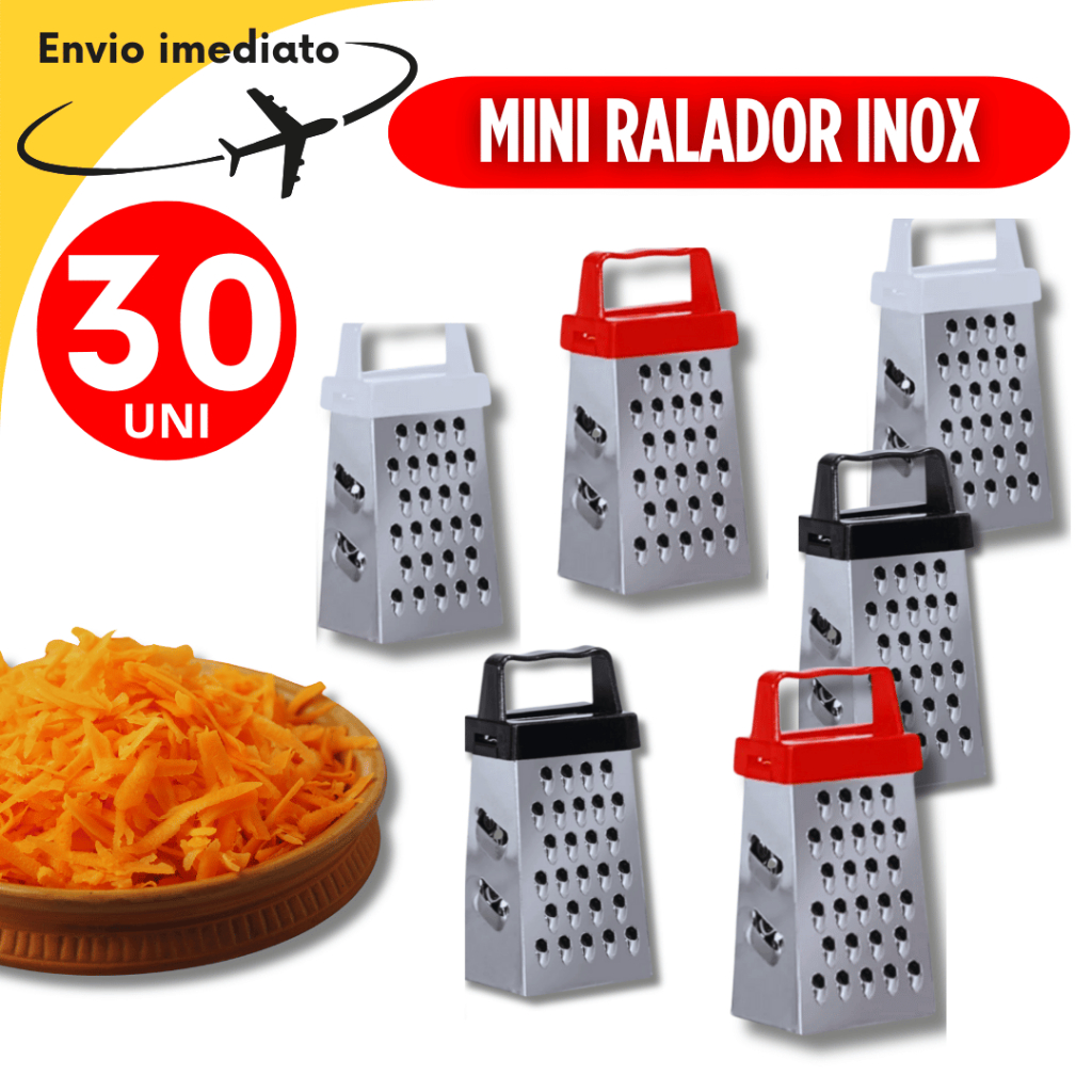 30 Unidades Mini Ralador Inox Ralador Variáveis Multiuso Raladores Lembrancinha Ultensilios De Cozinha Variáveis Inox