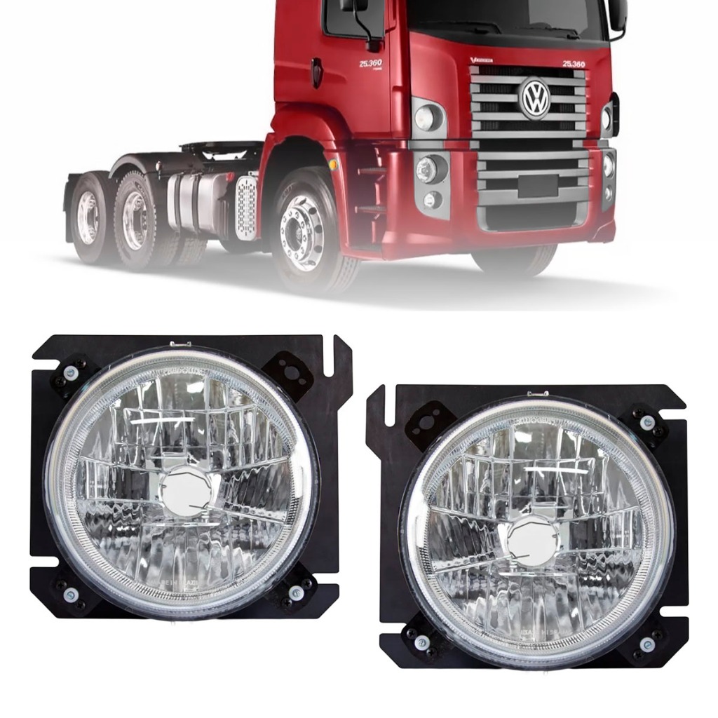 Farol Principal Para Caminhão Volkswagen Constellation 2006 a 2022 24.280 Lado Direito ou Esquerdo em Oferta na Shopee