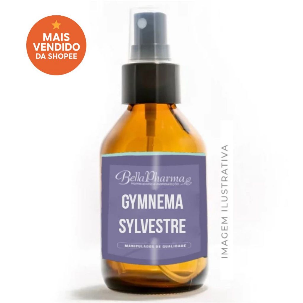Gymnema Sylvestre 20% Spray - 60ml Inibe a vontade de Doces