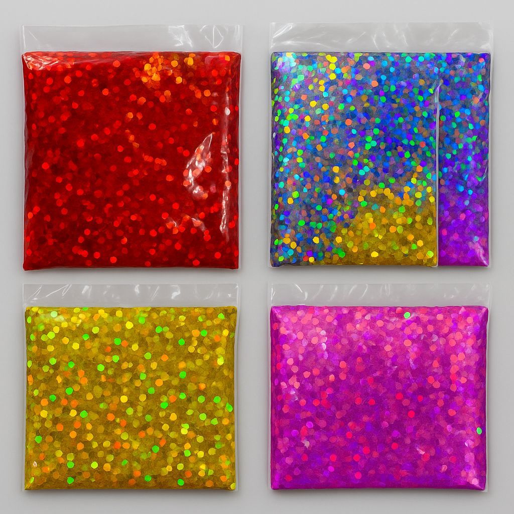 Mini Confete Holográfico 3mm Para Balão Bubble Látex 100g - festa decoracao enfeite surpresa