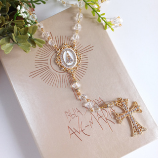 Terço de Nossa Senhora Aparecida para Noivas, Formatura, Altar, Decoração Luxo em Oferta na Shopee