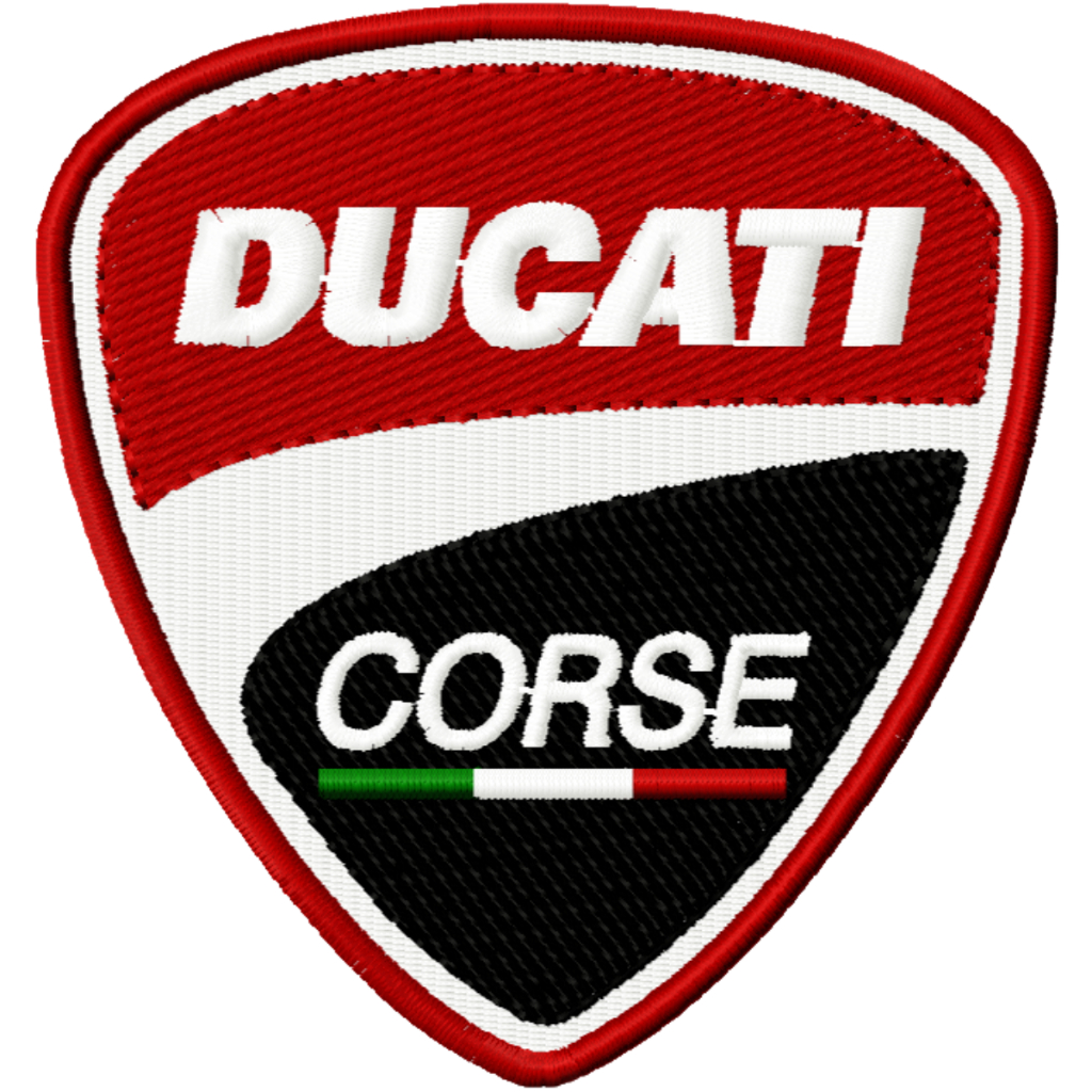 Patch Bordado DUCATI CORSE (Diversos Modelos)