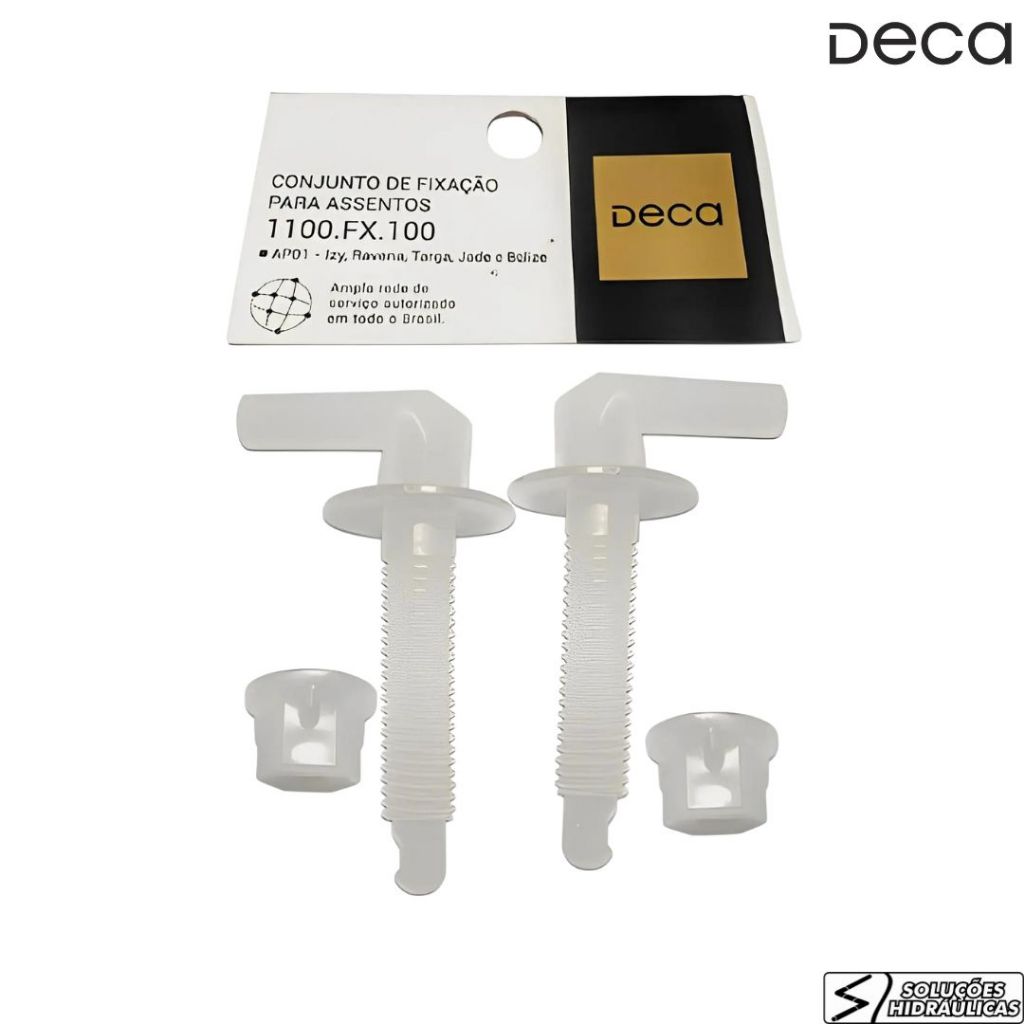 PARAFUSO FIXAÇAO ASSENTO AP01 - DECA em Oferta na Shopee