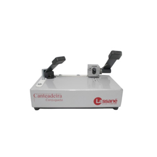Canteadeira Conjugada Cortador de Canto e Furador Ovóide furo p/ crachá em Oferta na Shopee