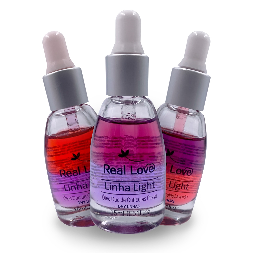 Óleo Duo de Cutículas - Real Love - 15ml