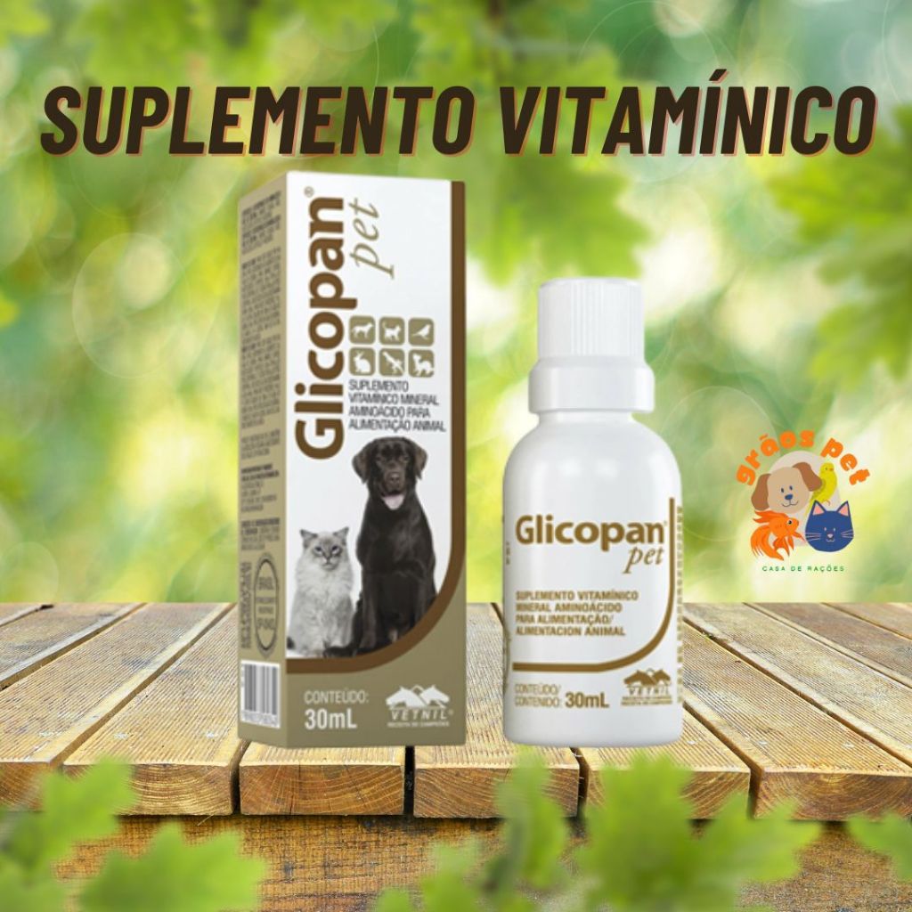 SUPLEMENTO GLICOPAN PET - 30ml - 125ml | VETNIL