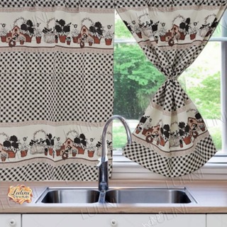 Cortina Cozinha Janela Vitro Estampada PREÇO DE FÁBRICA em Oferta na Shopee