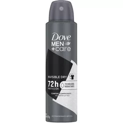 Desodorante Antitranspirante Dove Men+Care Aerossol Invisible Dry Com 150ml