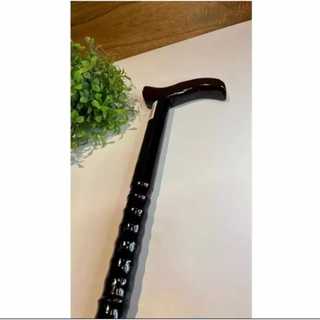 Bengala Ortopédica Madeira Marrom 85cm Luxo. Elegante e funcional, ideal para suporte seguro.