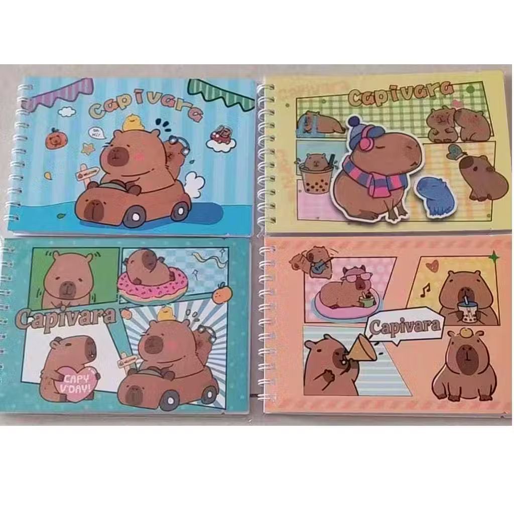 Livro de Colorir Capivara Cute - Coloring Book - Caderno de Pintura ALEATÓRIO PRONTA ENTREGA