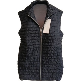 Colete feminino de zíper Colete preto inverno feminino colete feminino azul