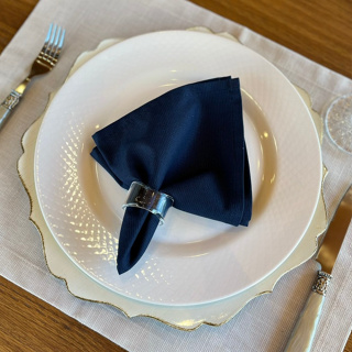 Kit 10 Guardanapos em Algodão Premium 35 x 35 com bainha Mesaposta em Oferta na Shopee