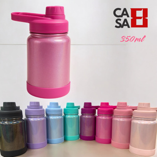 Garrafa Térmica Pequeno Perolado Holográfico 350ml parede dupla antivazamento Bebida Quente/Fria em Oferta na Shopee