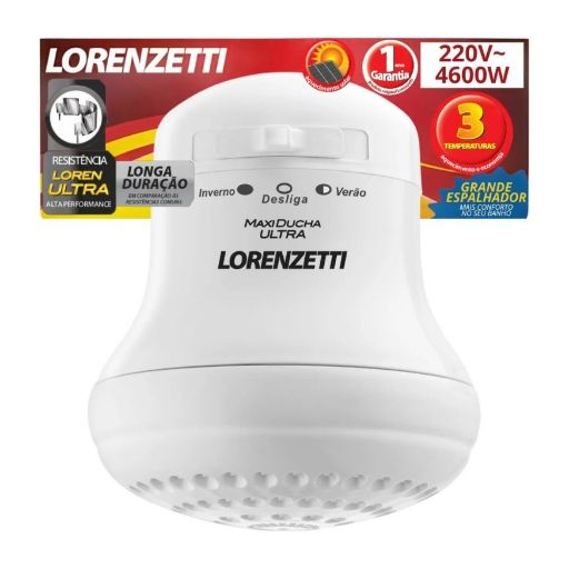 Chuveiro Elétrico Maxi Ducha 4600w 220v Lorenzetti