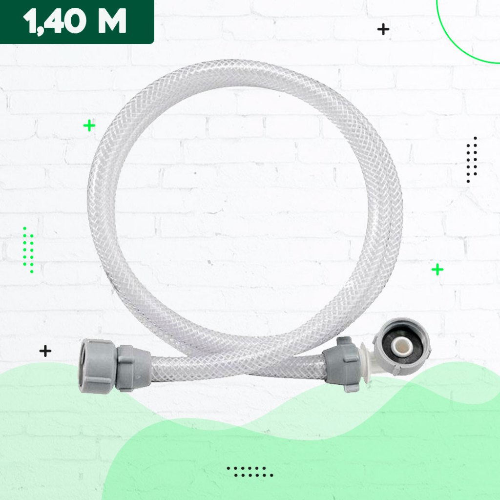 Mangueira Entrada Agua Máquina de Lavar 1,40 metros alta qualidade