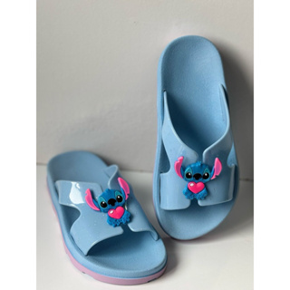 Sandália Stitch Slide Glitter Juvenil Infantil Menina Lançamento Menina Fofa Leve Macia em Oferta na Shopee