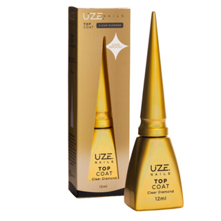 Top Coat Clear Diamond 12ml Uze Nails – Brilho Intenso e Proteção Profissional em Oferta na Shopee