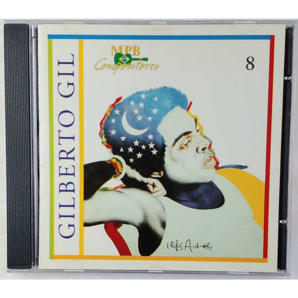 CD Gilberto Gil – Série MPB Compositores Vol. 8 | Usado Bom Estado com Encarte | Clássicos da MPB