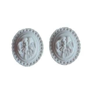 Kit 25 Camafeus Sagrada Familia Lembrancinha em Oferta na Shopee