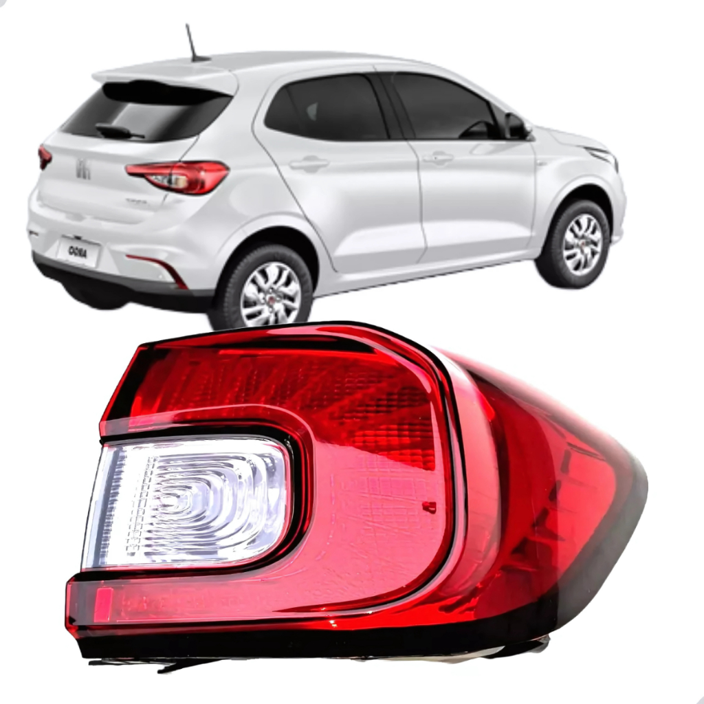 Lanterna Traseira Canto Fiat Argo 2017 2018 2019 2020 2021 2022 2023 2024 2025 2026