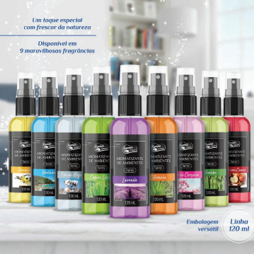 Home Splay Aromatizante de Ambiente - Lavanda - 120ml. Marca: Sampa Clean