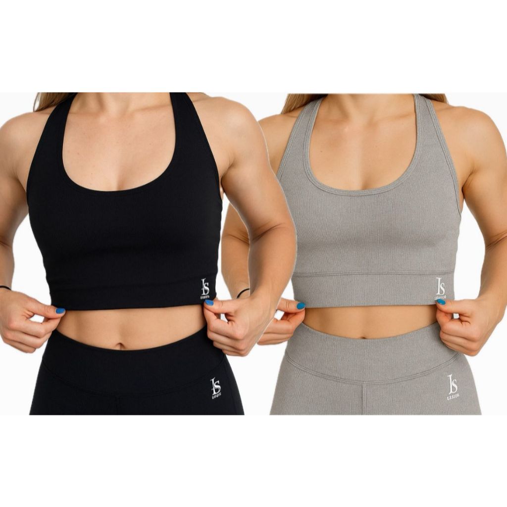 Kit 2 Top Nadador Feminino Para Academia Sem Bojo