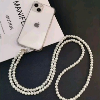 Cordão Pérola Suporte para Bolsa & Celular Anti-perda 65cm➡ & 15cm➡ em Oferta na Shopee